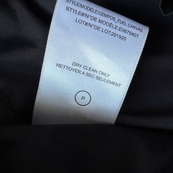 Theory Black Nylon Field Jacket Yost N Fuel Canvas Mens Utility Preppy Outdoor - Picture 12 of 14